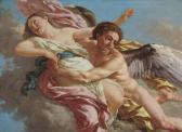 LAGRENEE Jean-Jacques, Jeune The Abduction Of Oreithya By Boreas LAGRENEE Jean-Jacques, Jeune The Abduction Of Oreithya By Boreas