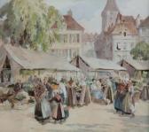 LANCASTER Percy Market Town In Brittany LANCASTER Percy Market Town In Brittany