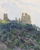 LANDA Hubert Burgruine Senftenberg LANDA Hubert Burgruine Senftenberg