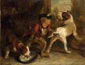 LANDSEER Edwin Henry „intruding Puppies" LANDSEER Edwin Henry „intruding Puppies"
