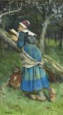LANGLEY William A Maid Of Brittany LANGLEY William A Maid Of Brittany