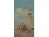 LANZA Luigi Veduta Di Piazza San Marco A Venezia LANZA Luigi Veduta Di Piazza San Marco A Venezia