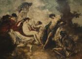LARSEN Oscar Satyr And Nymphs LARSEN Oscar Satyr And Nymphs
