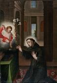 latijns-amerikaanse school De Heilige Antonius Van Padua Die Een Lelietak Ontvangt Van Het Christuskind, Als Teken Van Onschuld En Zuiverheid latijns-amerikaanse school De Heilige Antonius Van Padua Die Een Lelietak Ontvangt Van Het Christuskind, Als Teken Van Onschuld En Zuiverheid