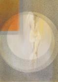 LATTUADA Raffaele Figura Nella Finestra LATTUADA Raffaele Figura Nella Finestra
