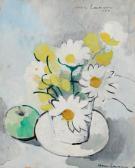 LAURENCIN Marie Bouquet De Marguerites Et Pomme LAURENCIN Marie Bouquet De Marguerites Et Pomme