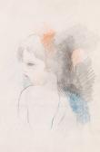 LAURENCIN Marie Portrait D'une Fille LAURENCIN Marie Portrait D'une Fille