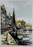 LAURENT Jean Pierre « Vieux Port D’’’’honfleur Ea » LAURENT Jean Pierre « Vieux Port D’’’’honfleur Ea »