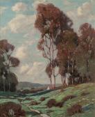 LAURITZ Paul Eucalyptus In A Summer Landscape LAURITZ Paul Eucalyptus In A Summer Landscape