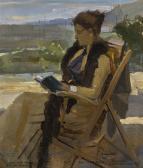LAVERY John Miss Katherine Mclaren At Glencarron LAVERY John Miss Katherine Mclaren At Glencarron