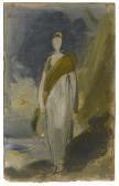 LAWRENCE Thomas Portrait Of Lady Maria Anne Fitzroy LAWRENCE Thomas Portrait Of Lady Maria Anne Fitzroy