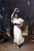LAZERGES Hippolyte A Water Carrier, Algiers LAZERGES Hippolyte A Water Carrier, Algiers