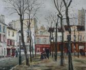 LE COADIC Francis Placede Tentre, Montmartre, Paris LE COADIC Francis Placede Tentre, Montmartre, Paris