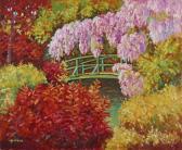LE GUEN Jean « Le Pont Japonais A Giverny » LE GUEN Jean « Le Pont Japonais A Giverny »