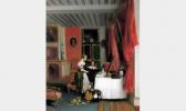 LE POITTEVIN Eugène Modeste E. Scène D'intérieur Dans Le Goût Du Xviie Siècle. LE POITTEVIN Eugène Modeste E. Scène D'intérieur Dans Le Goût Du Xviie Siècle.