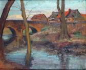 LE TESSIER Joseph Les Bords Du Cousin À Vault De Lugny Près De Pontaubert LE TESSIER Joseph Les Bords Du Cousin À Vault De Lugny Près De Pontaubert