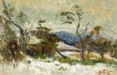 LE TESSIER Joseph Paysage De Neige LE TESSIER Joseph Paysage De Neige