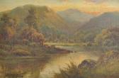 LEADER Charles A Mountainous River Landscape LEADER Charles A Mountainous River Landscape