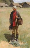 LEBEDEV Klavdii Vasil'evich Portrait Of A Peasant LEBEDEV Klavdii Vasil'evich Portrait Of A Peasant