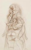 LEBRUN Rico Crying Woman With Double Profile LEBRUN Rico Crying Woman With Double Profile