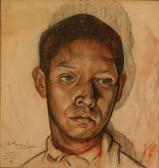 LEDESMA Gabriel Fernandez Retrato De Niño LEDESMA Gabriel Fernandez Retrato De Niño