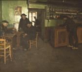 LEECH William John Interior Of A Cafe LEECH William John Interior Of A Cafe