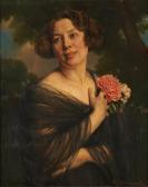 LEEMPOELS Jef Portrait De Madame Raoul Dupas LEEMPOELS Jef Portrait De Madame Raoul Dupas