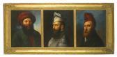LEFEVRE Robert J. Fr. Faust Three Portraits Of Dignitaries LEFEVRE Robert J. Fr. Faust Three Portraits Of Dignitaries