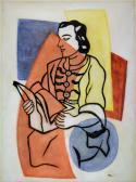 LEGER Fernand La Lecture, Portrait De Nadia LEGER Fernand La Lecture, Portrait De Nadia