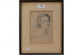 LEHMANN Rudolf W.A. Portrait Of A Young Woman LEHMANN Rudolf W.A. Portrait Of A Young Woman