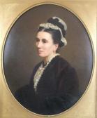 LEHMANN Rudolf W.A. Portrait Of Jane Emelia Lloyd LEHMANN Rudolf W.A. Portrait Of Jane Emelia Lloyd