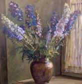 LEIBER Otto Ferdinand Rittersporn In Einer Vase LEIBER Otto Ferdinand Rittersporn In Einer Vase