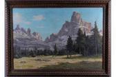 LEIDI Pietro Veduta Montana Con Armenti E Pastore LEIDI Pietro Veduta Montana Con Armenti E Pastore