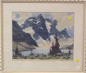 LEIGHTON Barbara Harvey Lake And Mountains LEIGHTON Barbara Harvey Lake And Mountains