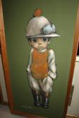 LEIGHTON-JONES Barry Studies Of Child Jockey And Artist LEIGHTON-JONES Barry Studies Of Child Jockey And Artist
