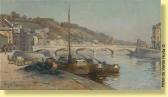 LEJEUNE Lucien Le Pont Des Arches À Liège LEJEUNE Lucien Le Pont Des Arches À Liège