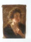 LEJEUNE Lucien Portrait De Jeune Fille LEJEUNE Lucien Portrait De Jeune Fille