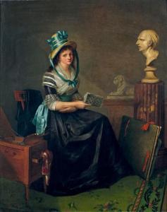 Marie-Victoire Lemoine - Femme Artiste Dans Son Atelier
