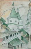 LENTULOV Aristarkh Vasilievic Klostertürme (le Monastère Ou Vitebsk) LENTULOV Aristarkh Vasilievic Klostertürme (le Monastère Ou Vitebsk)