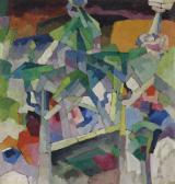 LENTULOV Aristarkh Vasilievic Landscape With Bridge, Kislovodsk LENTULOV Aristarkh Vasilievic Landscape With Bridge, Kislovodsk