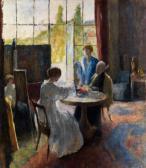 LEROLLE Henri Frühstückspause Im Atelier Desmalers LEROLLE Henri Frühstückspause Im Atelier Desmalers