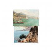 LESSIEUX Ernest Louis Views Of Cap Martin; Monaco LESSIEUX Ernest Louis Views Of Cap Martin; Monaco