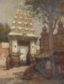 LEURS Johannes Karel Toegangspoort Tot Oude Sultansgraven Te Kota Gedeh LEURS Johannes Karel Toegangspoort Tot Oude Sultansgraven Te Kota Gedeh