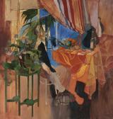 LEVY Ruth Seated Figure In An Interior LEVY Ruth Seated Figure In An Interior