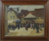LEVYSOHN Heinz Belebter Marktplatz LEVYSOHN Heinz Belebter Marktplatz