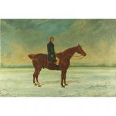 Lewis C. W. Figure On Horseback In A Landscape Lewis C. W. Figure On Horseback In A Landscape