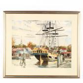 LEWIS Cyril Arthur H.m.s. Rose, Newport LEWIS Cyril Arthur H.m.s. Rose, Newport