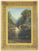 lewis edmund darch Kaaterskill Falls, New York lewis edmund darch Kaaterskill Falls, New York