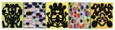 LEWIS Jeff Rorschach Ovaloid (polyptych 1-5) LEWIS Jeff Rorschach Ovaloid (polyptych 1-5)
