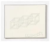 LEWITT Sol Work Dwng - 3 Cube LEWITT Sol Work Dwng - 3 Cube